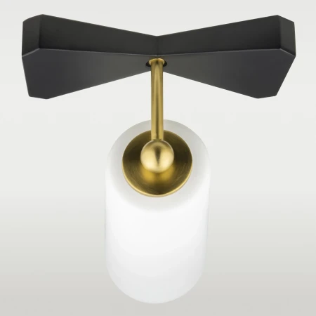 Kinkiet nowoczesny BOW czarny W01169BK - Cosmo Light
